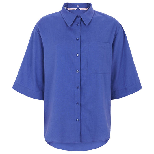 SOFT REBELS BLOUSE YINDI DEEP ULTRAMARINE