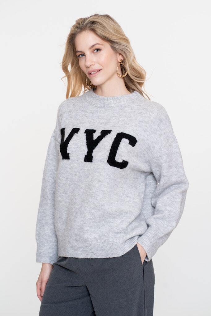 GEISHA TRUI NYC GREY/BLACK