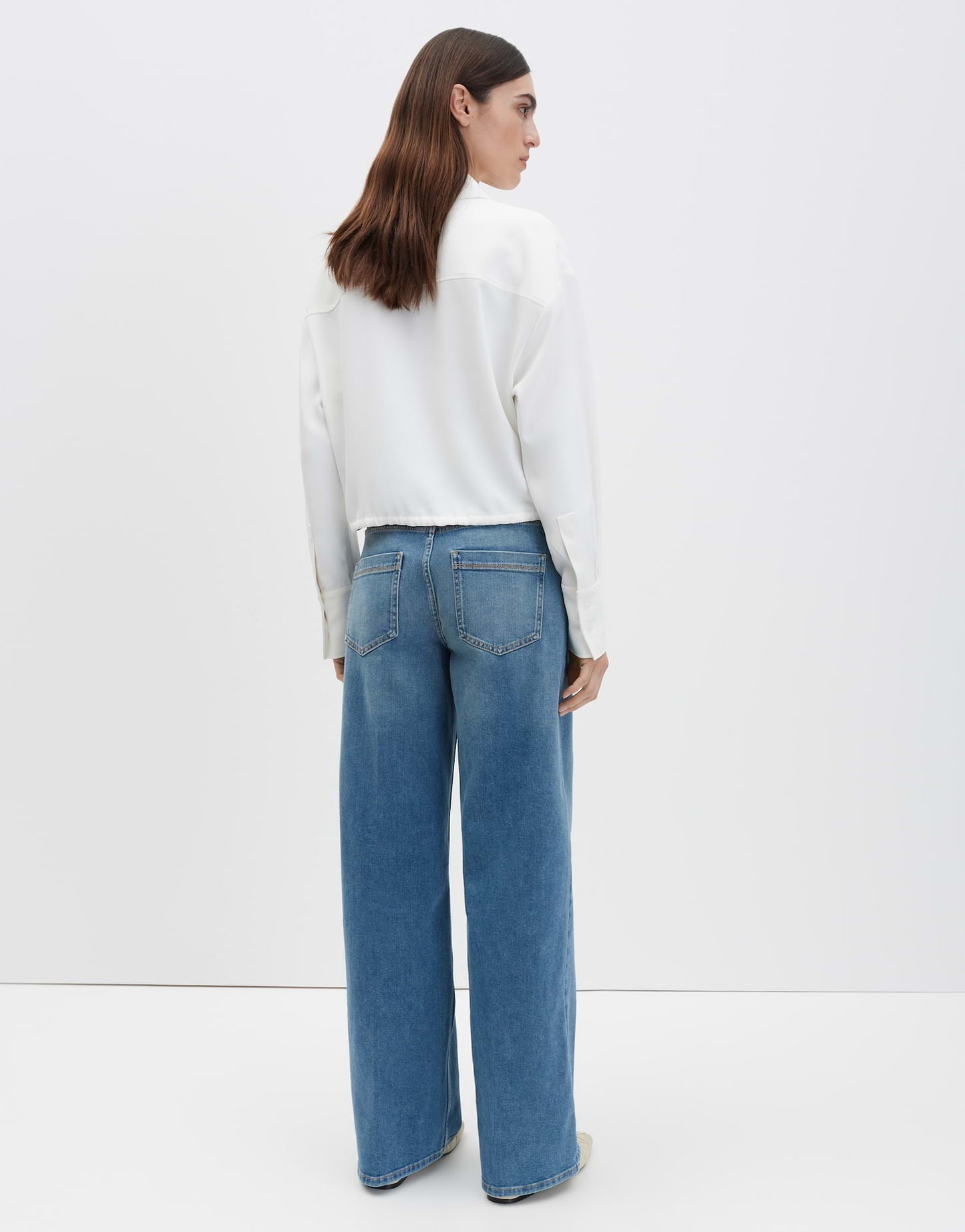 SOMEDAY JEANS CELLMA ICONIC MID REFINED BLUE