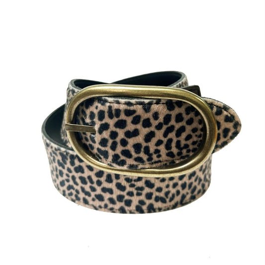 TREZZ RIEM CLEO DUBBEL GINGER/COSMO BLACK