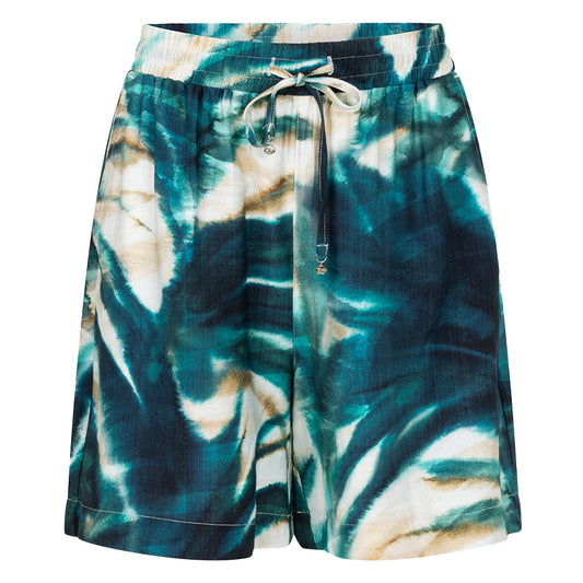 TRAMONTANA SHORT BOTANIQUE PRINT BLUES