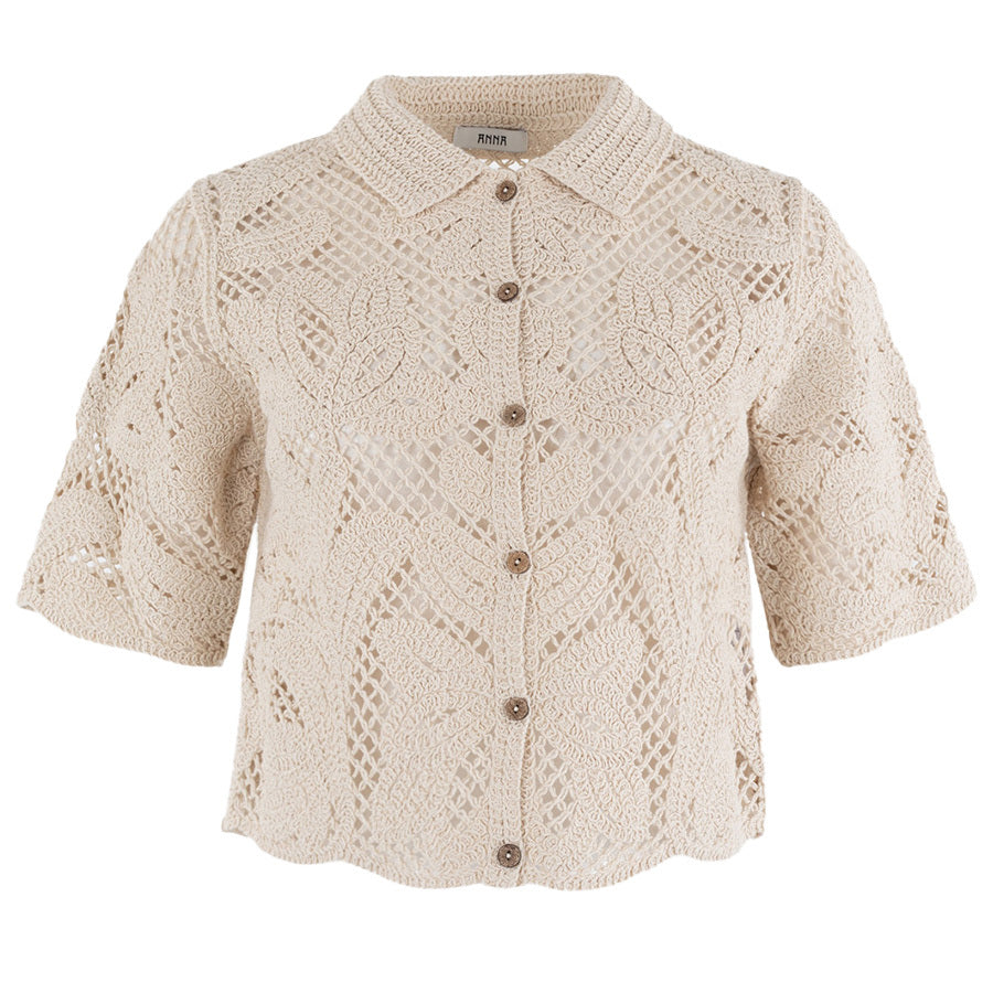 ANNA BLOUSE GEHAAKT CREAM