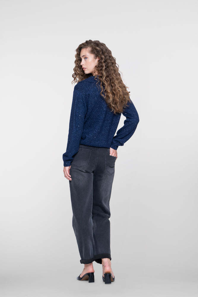 GEISHA BAGGY JEANS GREY DENIM