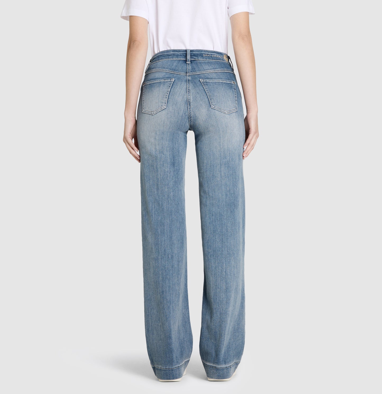 MAC JEANS DREAM WIDE AUTHENTIC SKY BLUE WASH