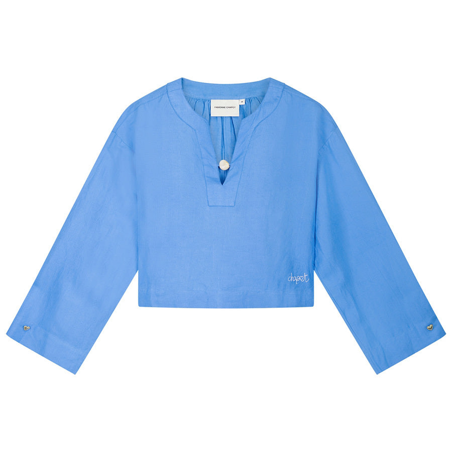 FABIENNE CHAPOT TOP NANA MARINA BLUE