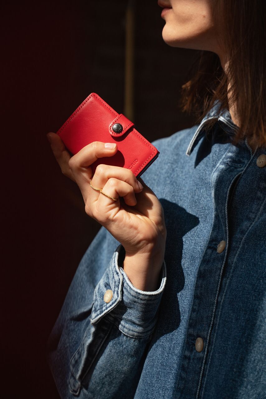 SECRID MINIWALLET ORIGINAL RED-RED