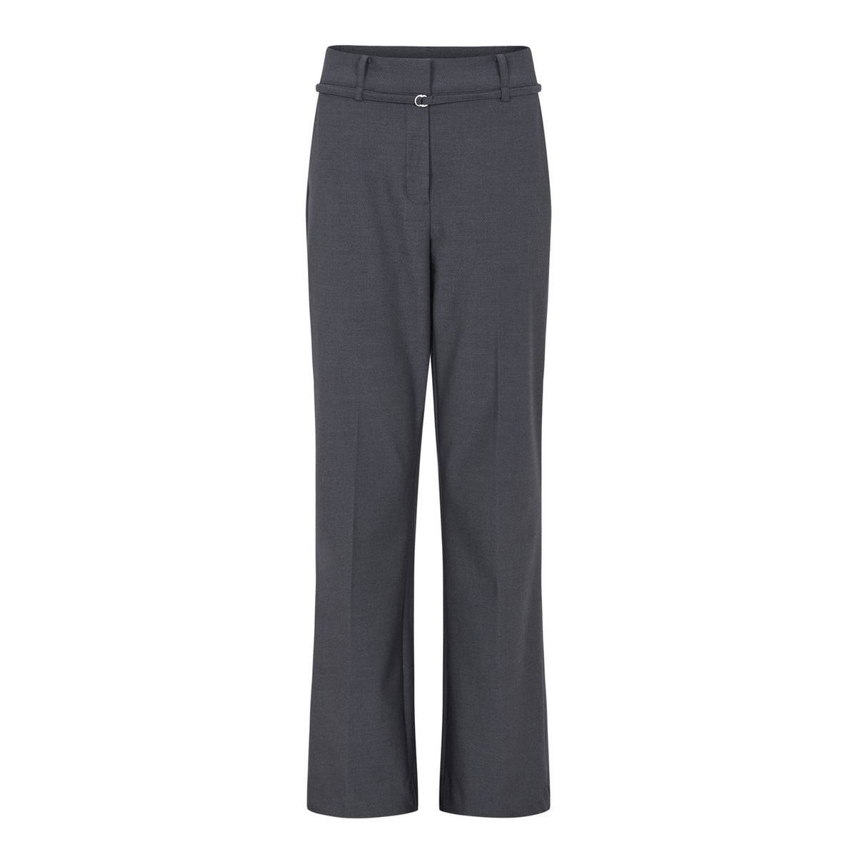 SOFT REBELS BROEK FINLEY DARK GREY MELANGE 
