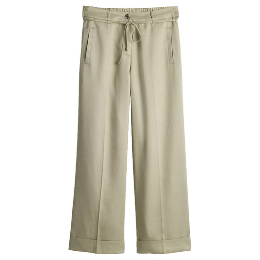 OPUS BROEK MEERI BLOOM PALE OLIVE