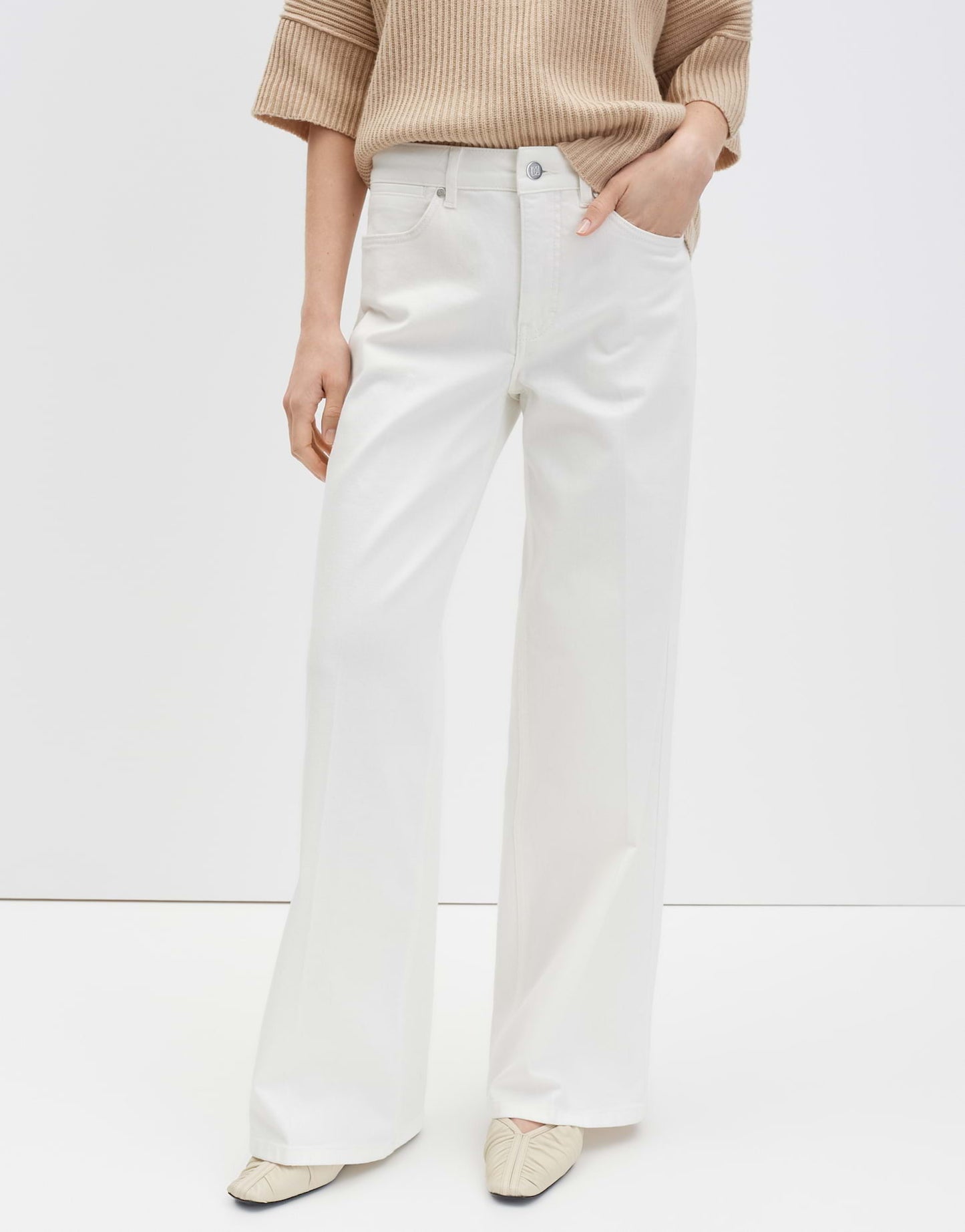 SOMEDAY JEANS CELLMA ICONIC OFF-WHITE