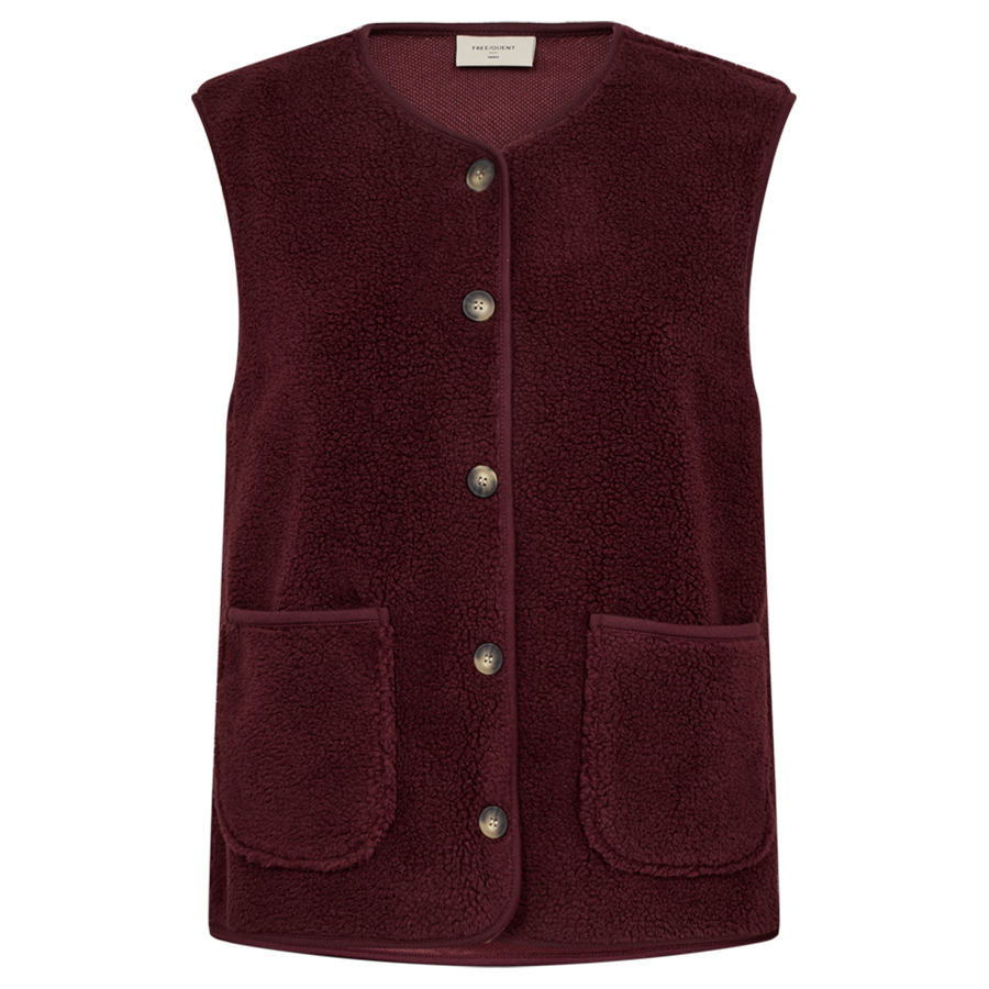 FREEQUENT GILET TEDDY PORT ROYALE