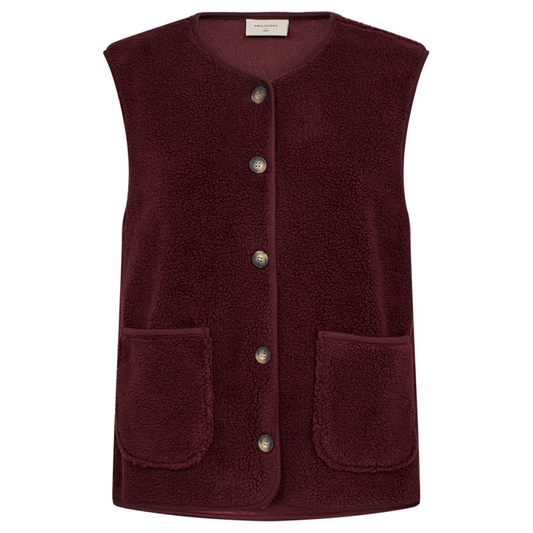 FREEQUENT GILET TEDDY PORT ROYALE