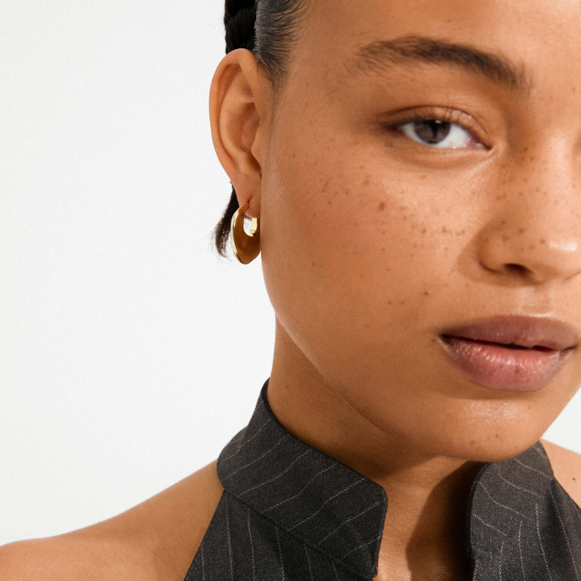 PILGRIM OORBELLEN SENSE GOLD-PLATED