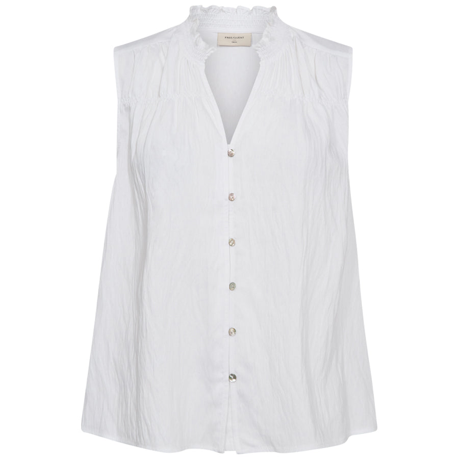 FREEQUENT BLOUSE ALLY BRILLIANT WHITE