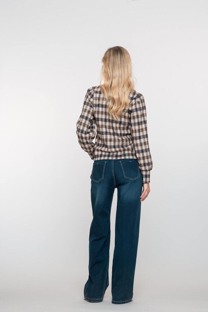 GEISHA JEANS LOOSE FIT DARK BLUE DENIM