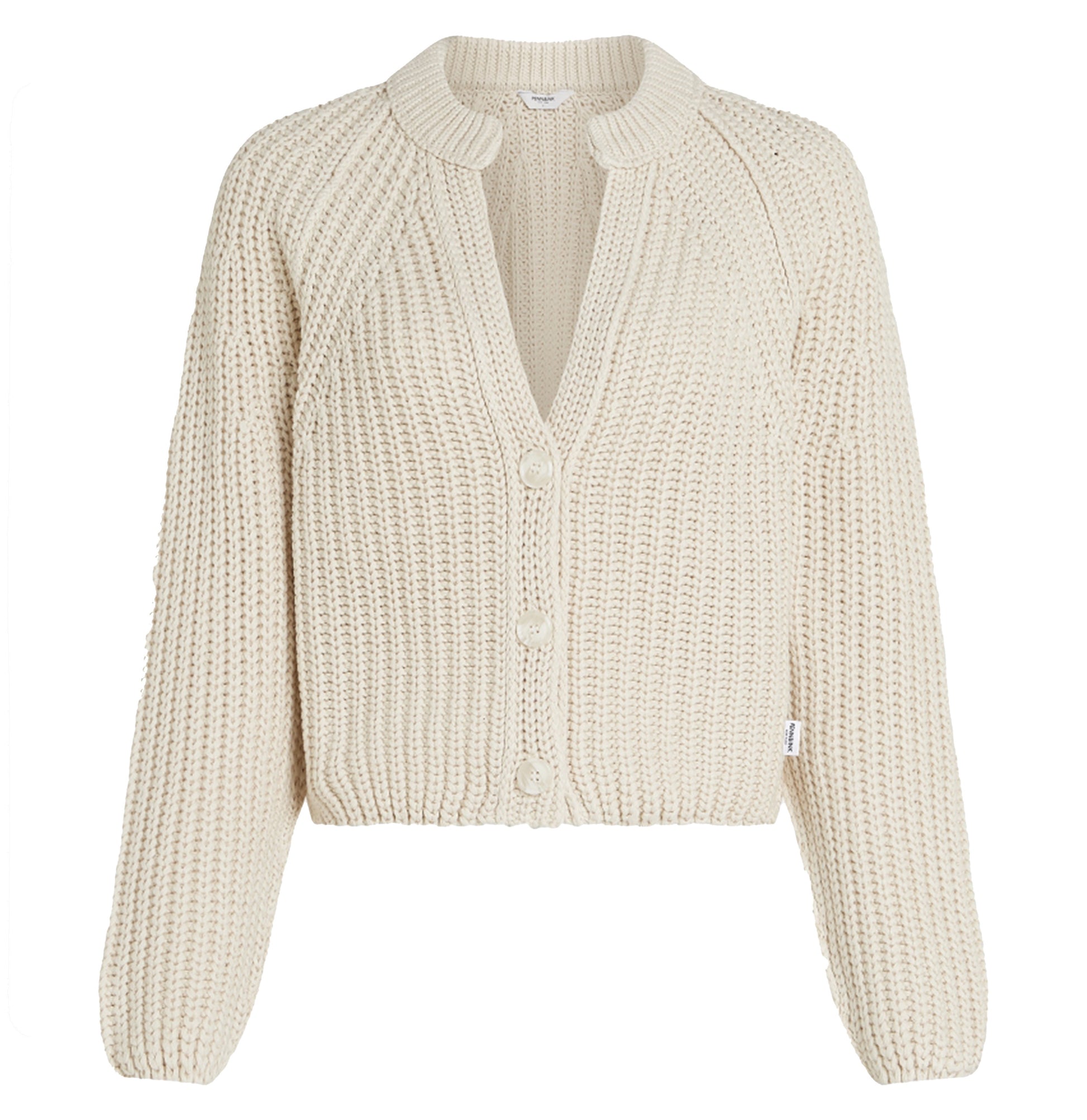 PENN&INK VEST V-HALS NATURAL