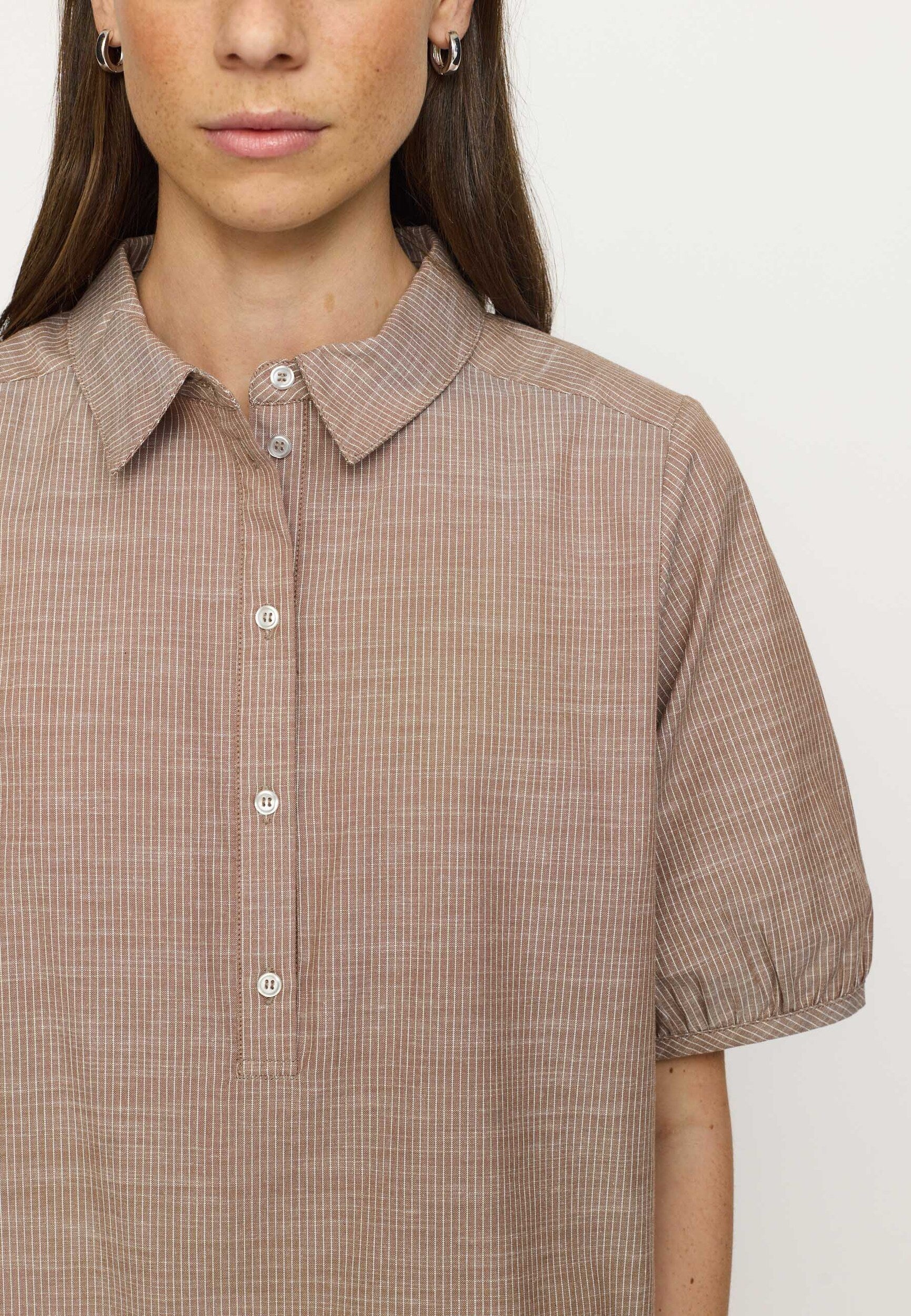 SOFT REBELS BLOUSE EBBI BISON