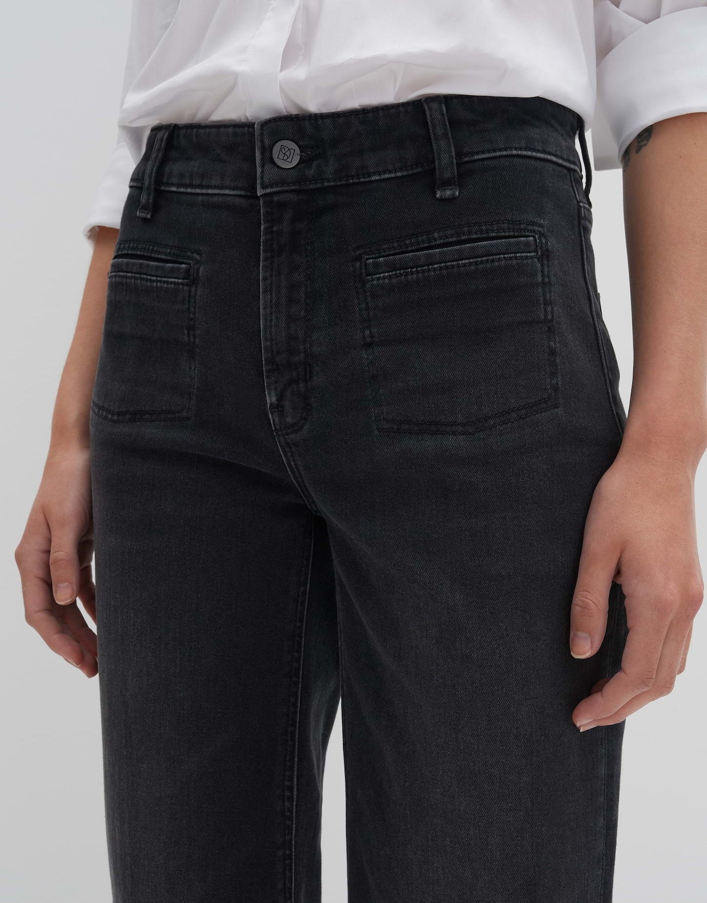 SOMEDAY JEANS CARIE FRENCH RAVEN BLACK