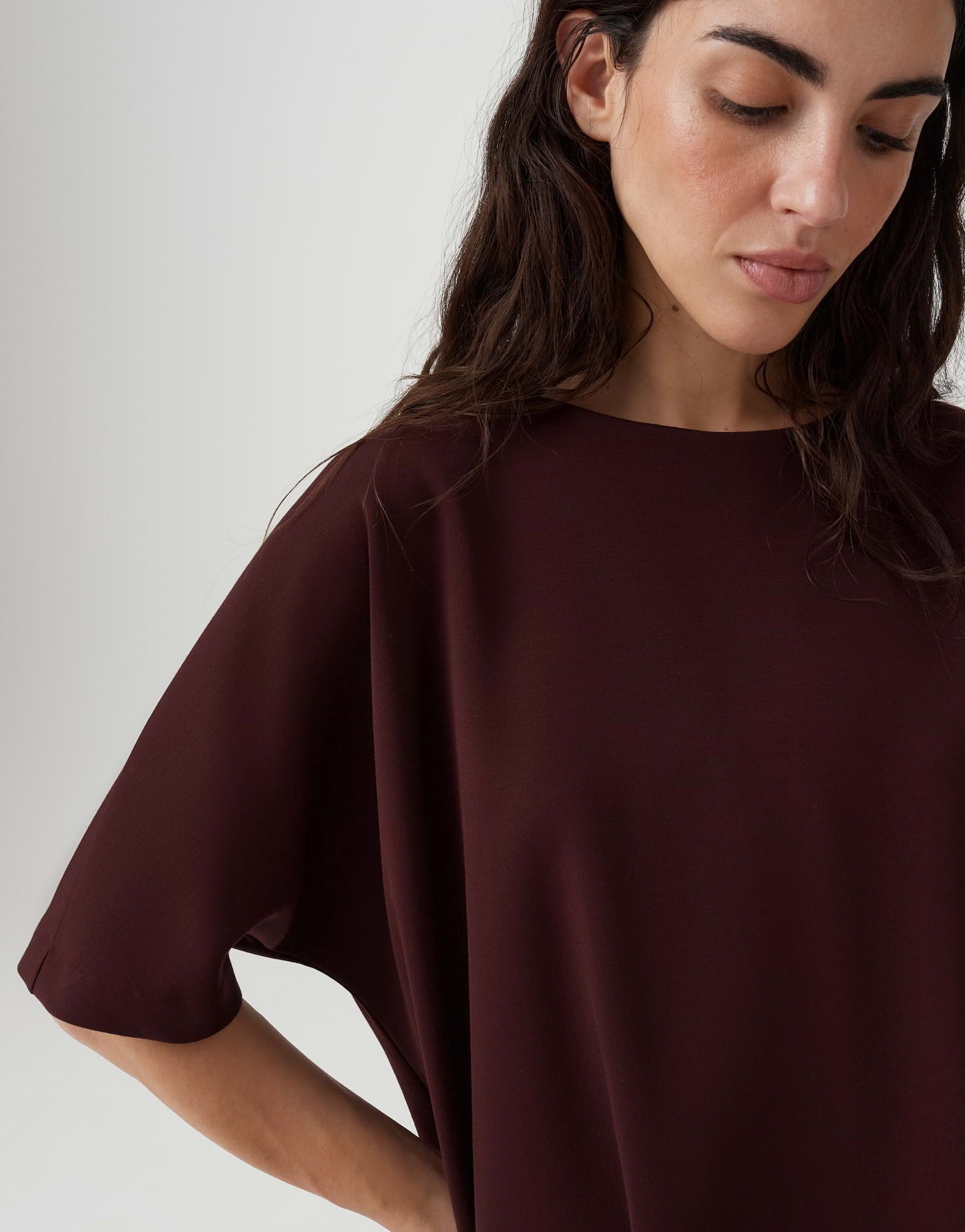 OPUS SWEATSHIRT GINNE CHERRY JAM