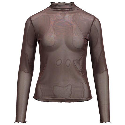 OBJECT TOP NELA SEAL BROWN