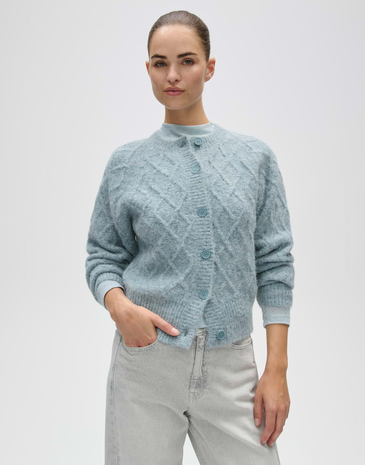 OPUS VEST DABLE DUSTY AQUA 