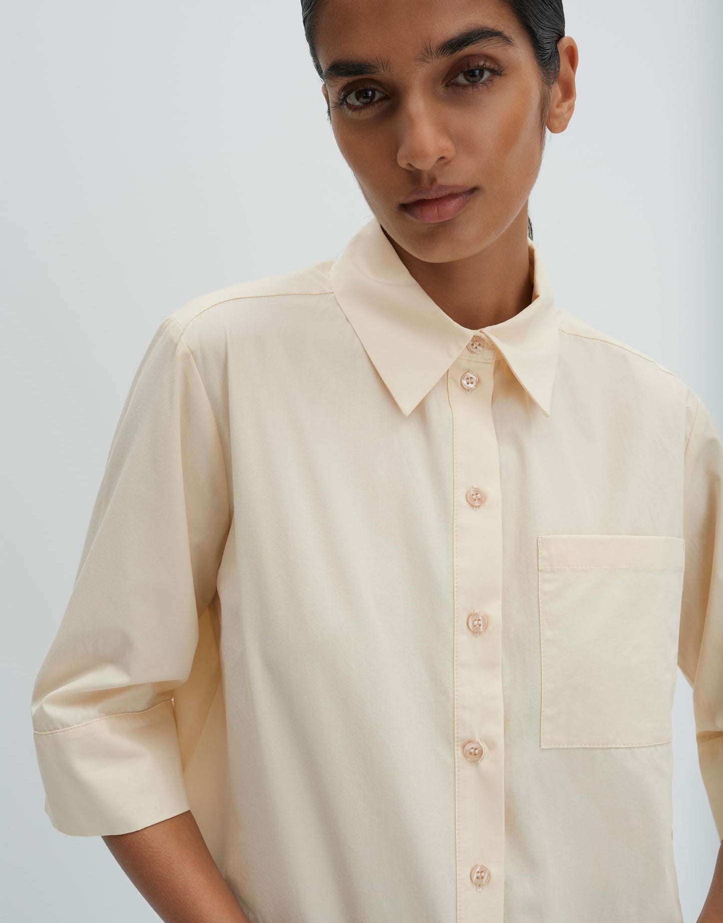 SOMEDAY BLOUSE ZARBA BOLD BUTTERCREAM