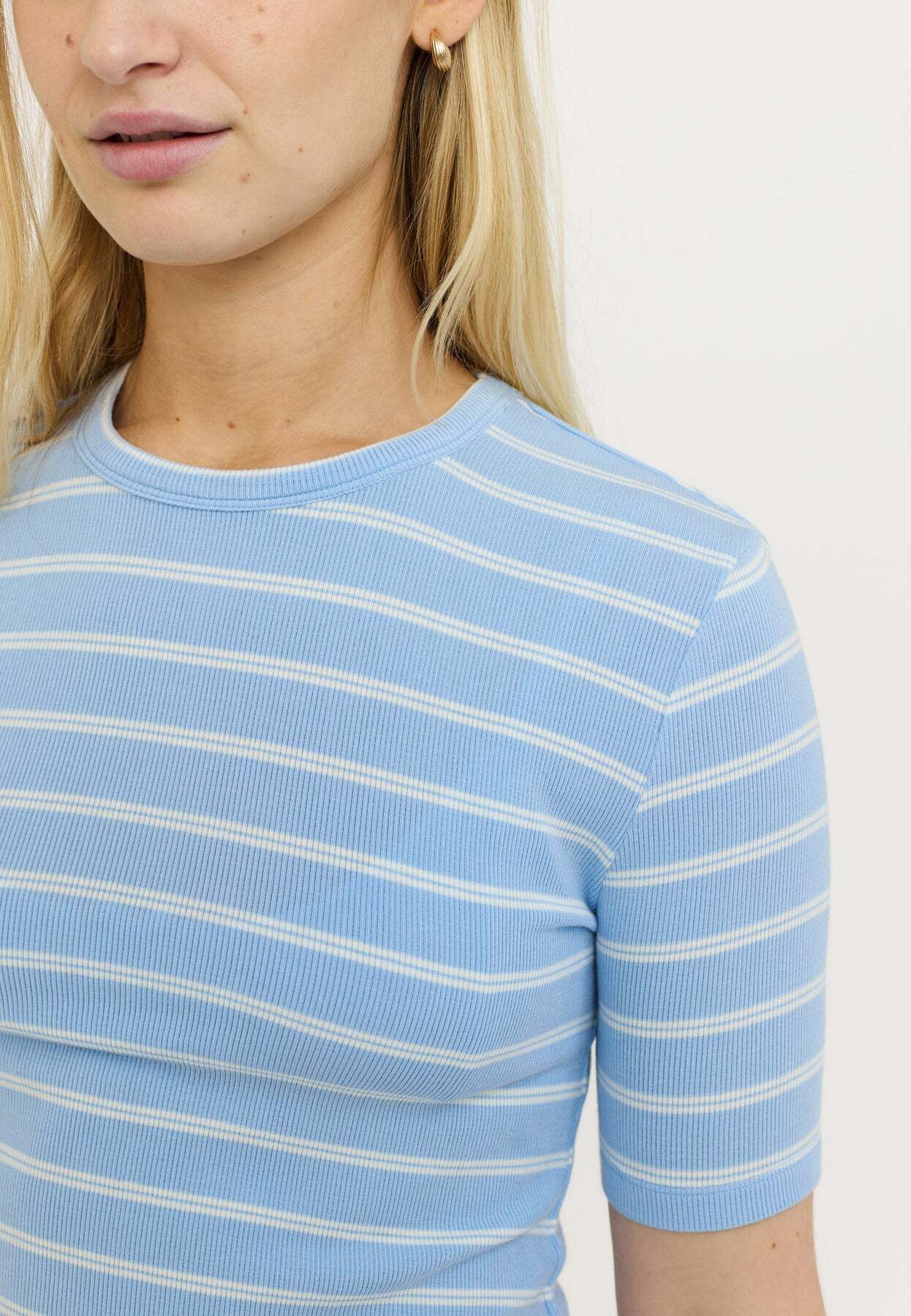 SOFT REBELS T-SHIRT FENJA STRIPE WINDSURFER