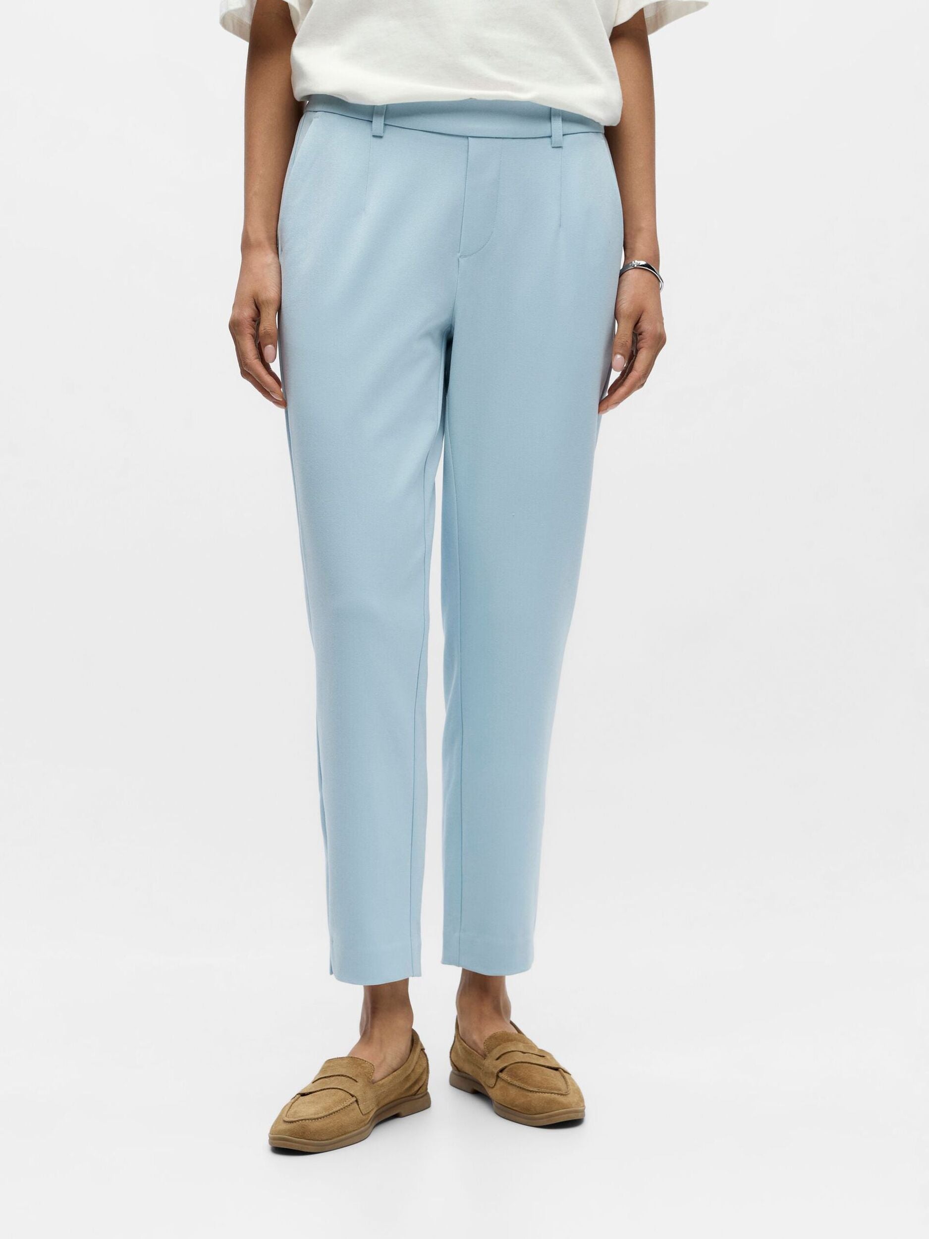 OBJECT BROEK LISA SLIM WINTER SKY