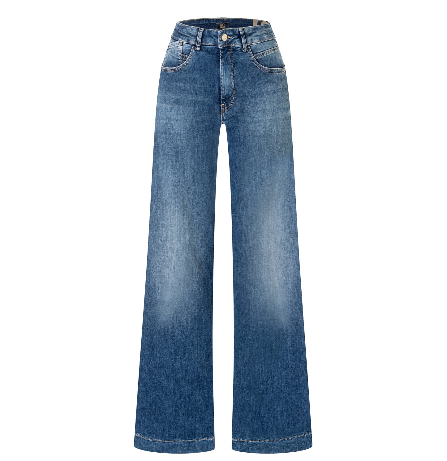 MAC JEANS RICH PALAZZO NAVY HEAVY WASH