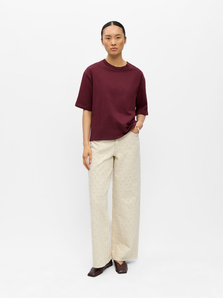 OBJECT T-SHIRT GIMA WINDSOR WINE