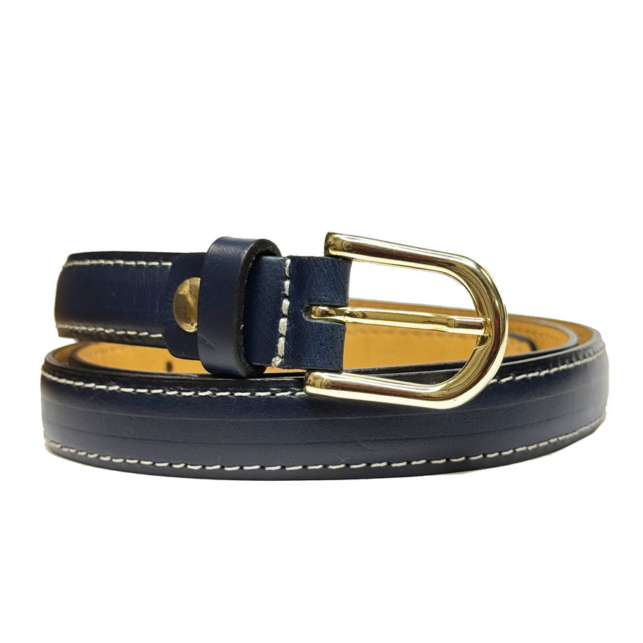 TREZZ RIEM DOORGESTIKT NAVY