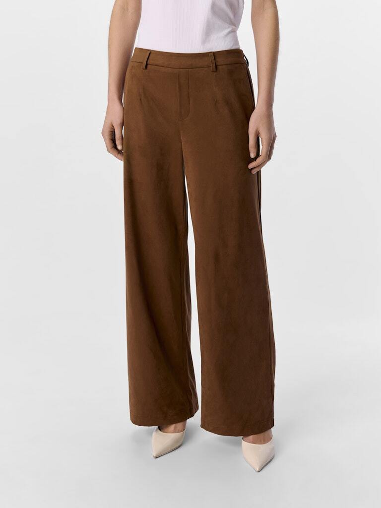 OBJECT BROEK FENJA LISA RAWHIDE