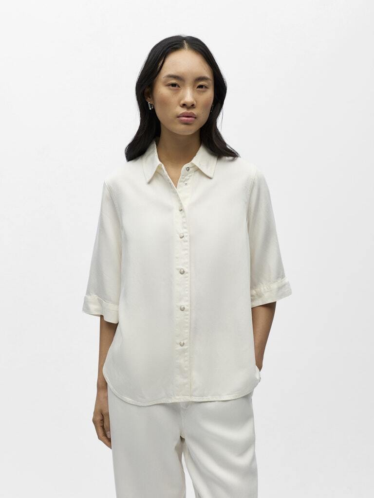 OBJECT BLOUSE FRAME CLOUD DANCER