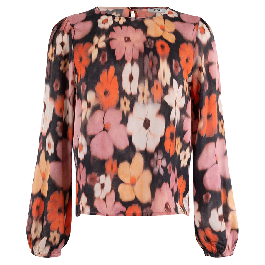ANNA TOP PRINT LIGHT PINK