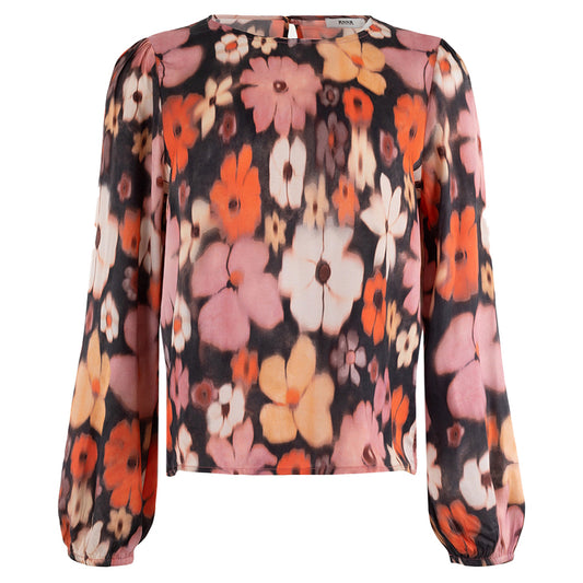 ANNA TOP PRINT LIGHT PINK