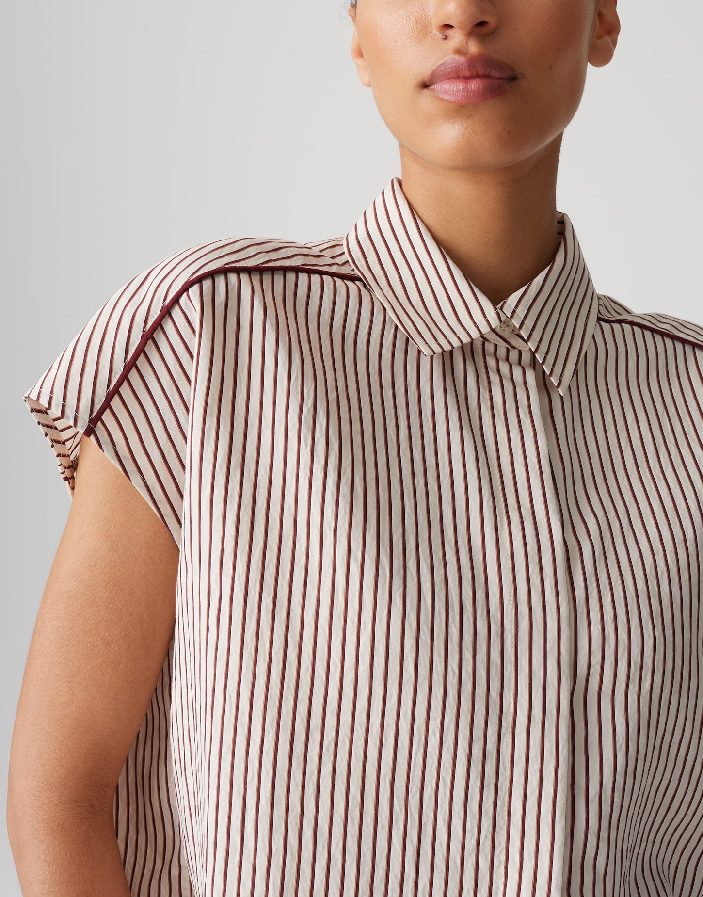 OPUS BLOUSE FAMELLA CASSIS