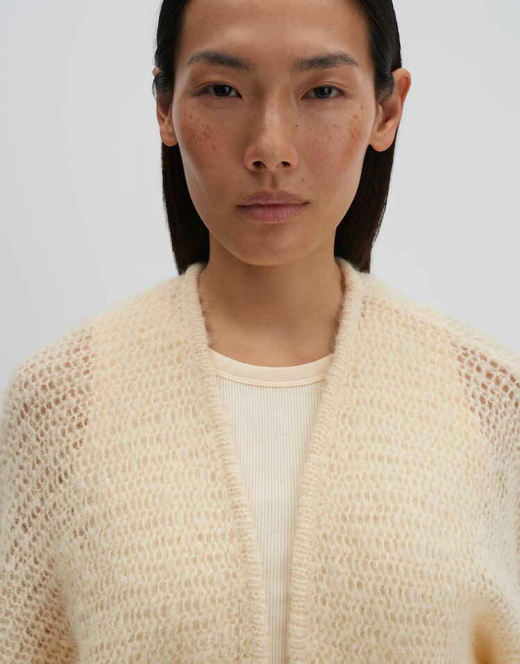 SOMEDAY VEST TULEA BUTTERCREAM