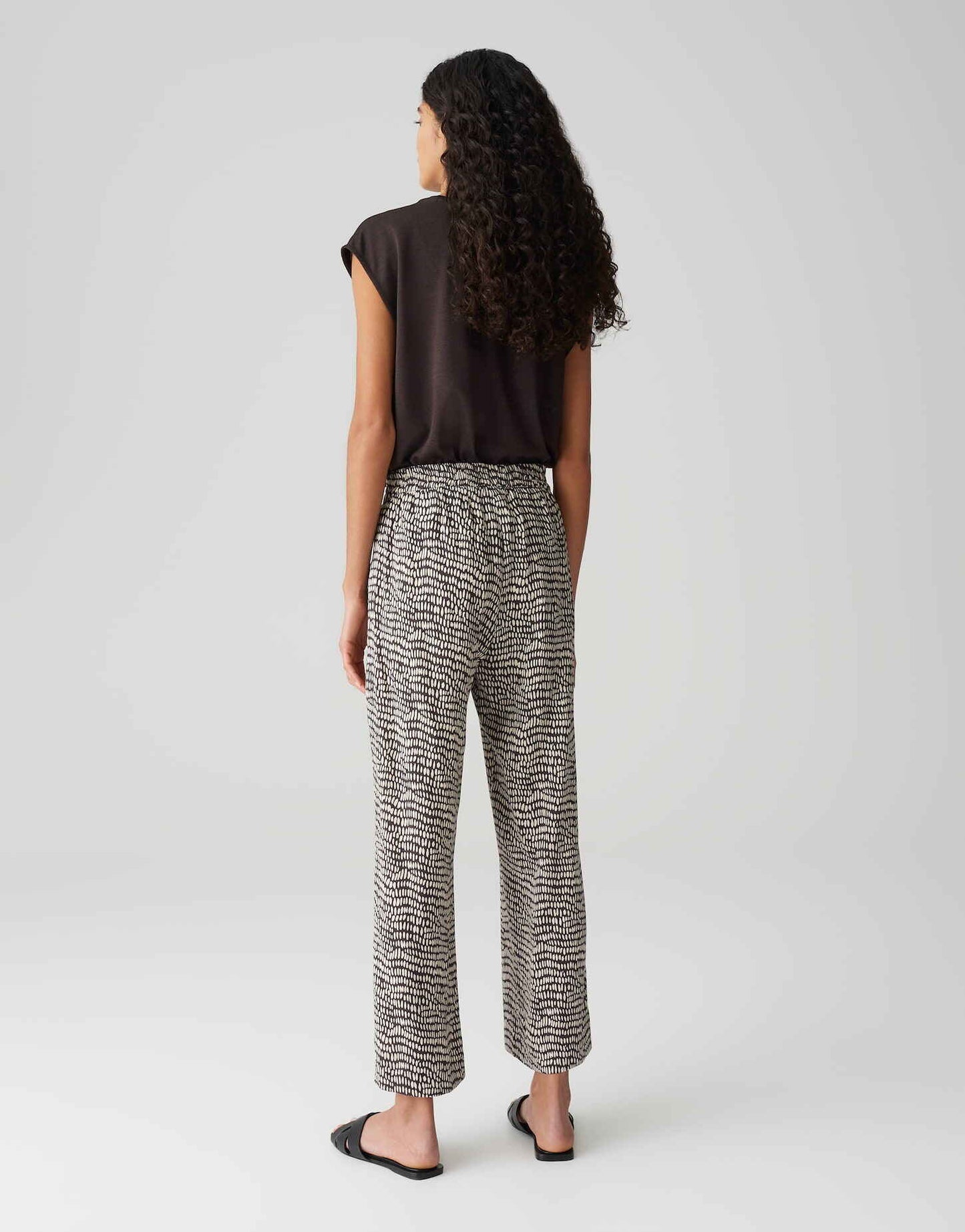 OPUS BROEK MAROU SPLASH MIDNIGHT BROWN
