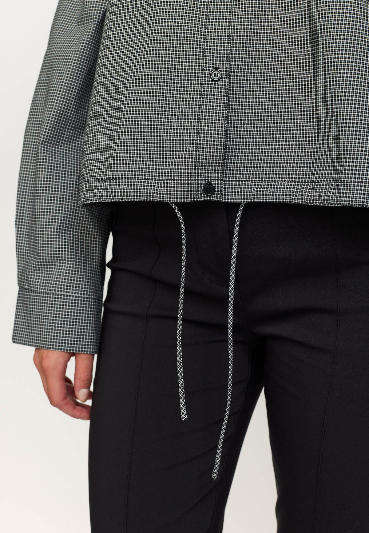 SOFT REBELS BLOUSE LOGAN BLACK