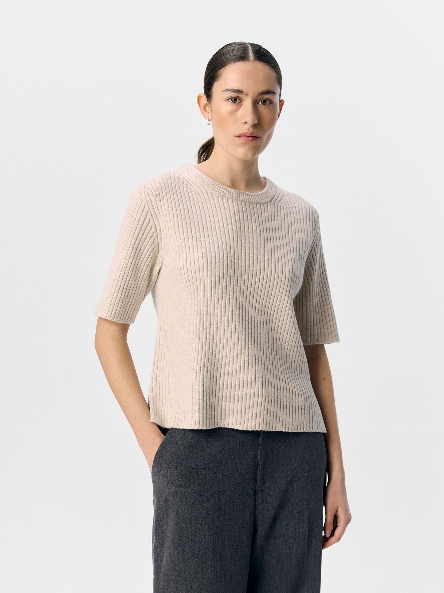OBJECT TOP ELVA HUMUS/WHITE SAND MELANGE