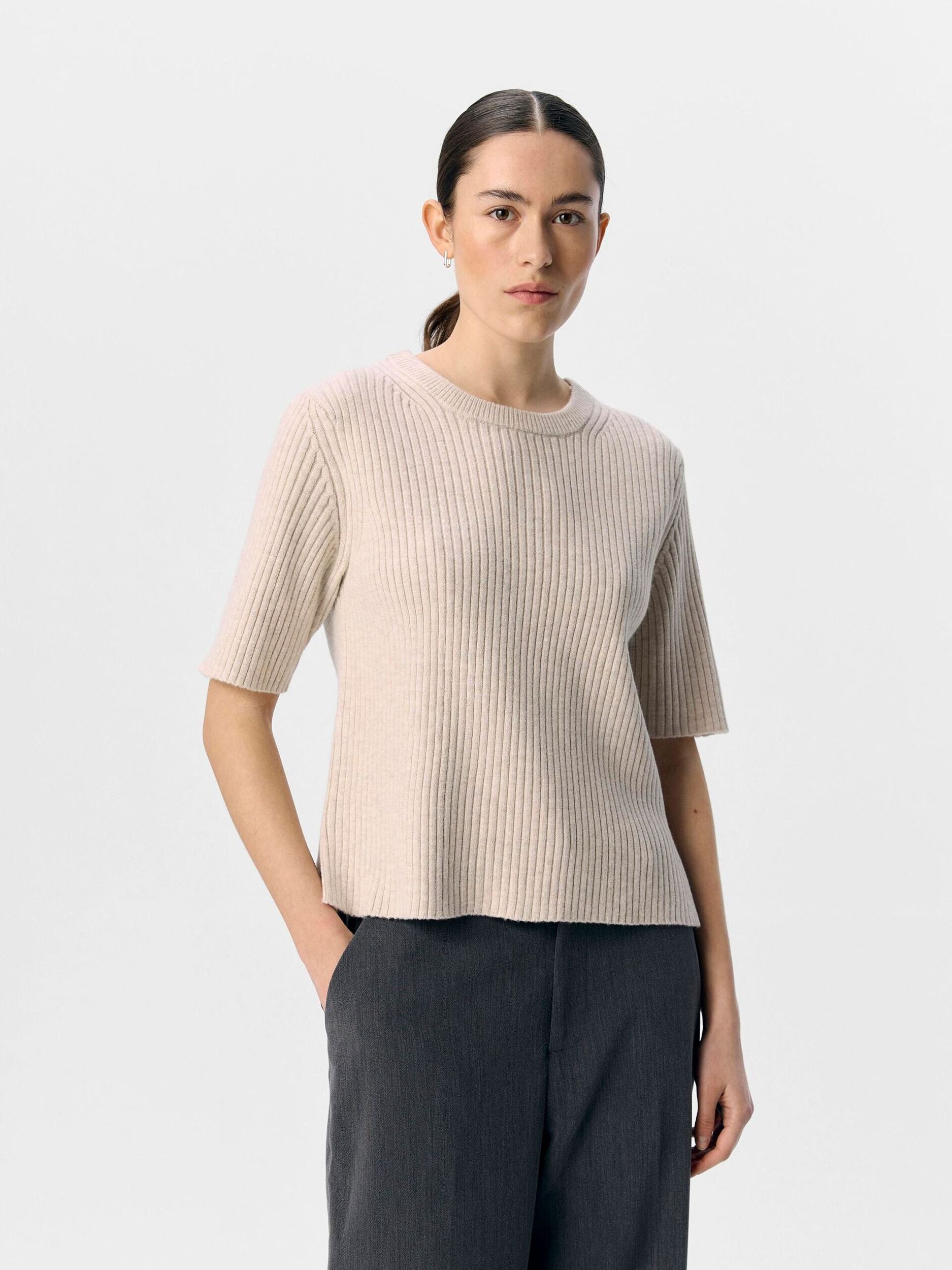 OBJECT TOP ELVA HUMUS/WHITE SAND MELANGE