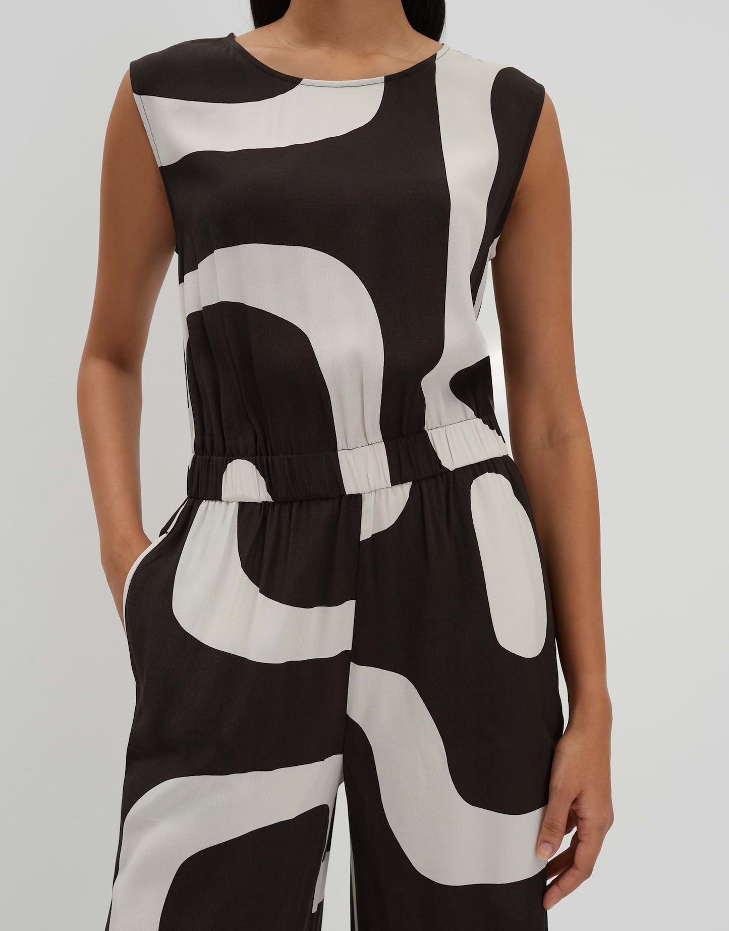 SOMEDAY JUMPSUIT CETURAL DARK ESPRESSO