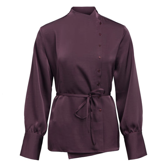 OBJECT BLOUSE CHILLI PLUM PERFECT