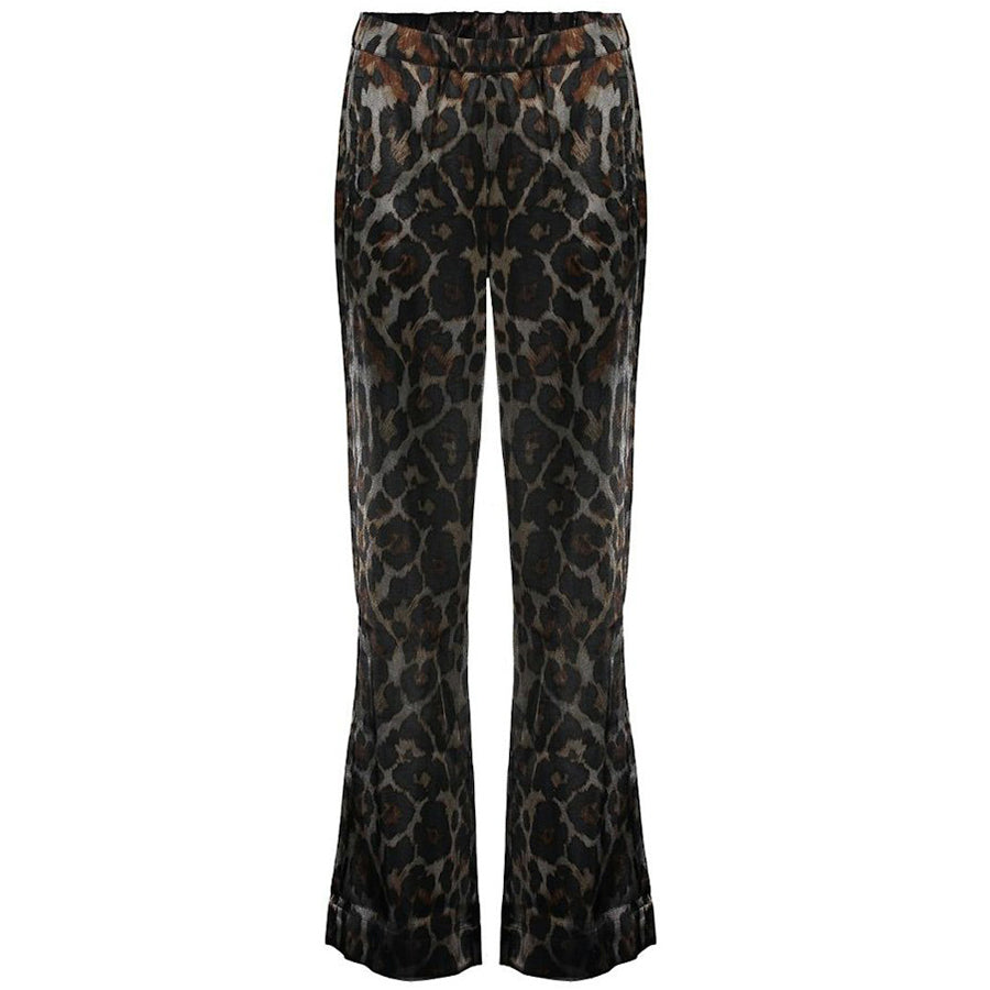 GEISHA BROEK ANIMAL PRINT GREY/BRONZE