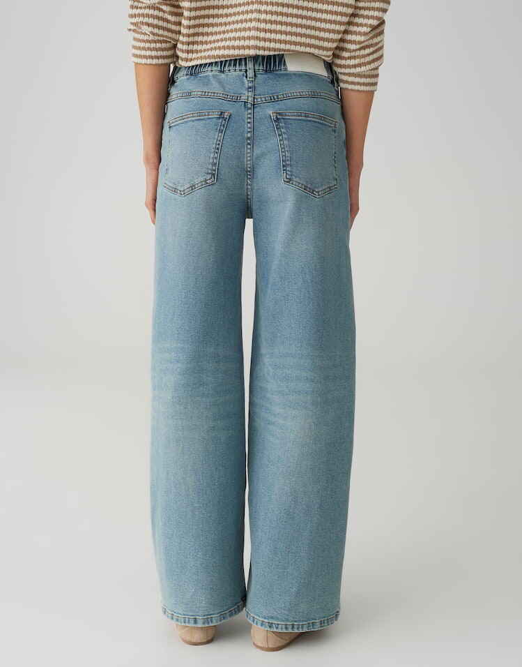 OPUS JEANS MIVA RETRO PALAZZO LIGHT RETRO BLUE