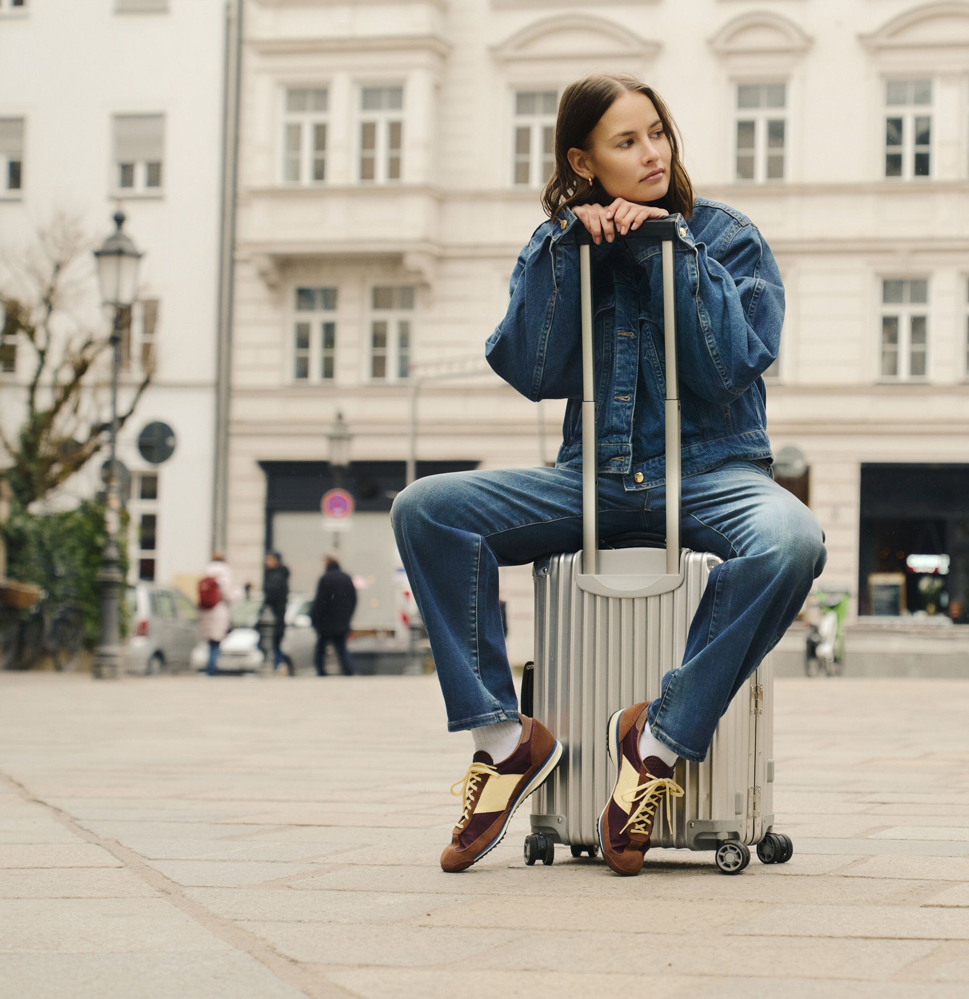 MAC BARREL JEANS DANNI STORMY TINTED BLUE