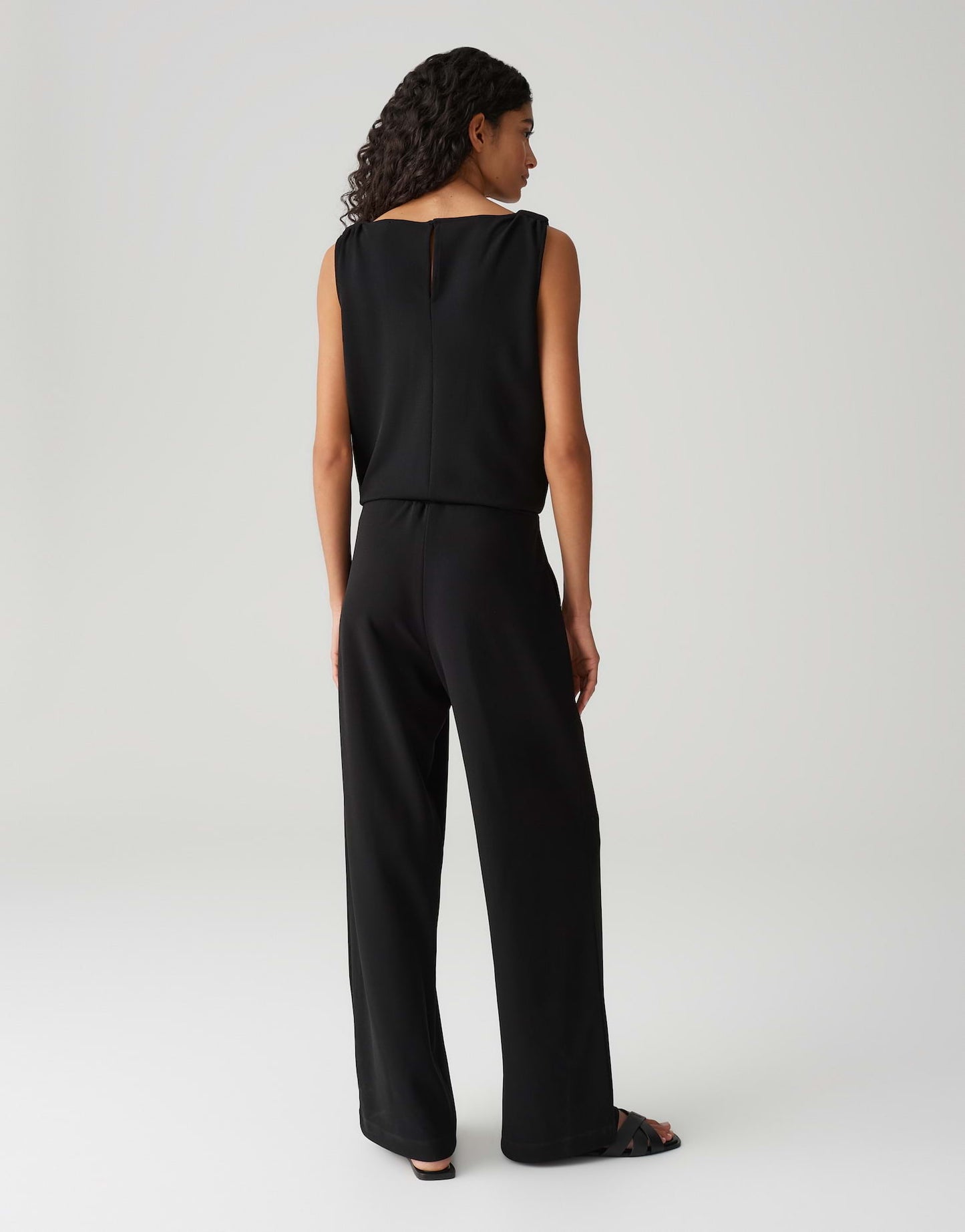 OPUS JUMPSUIT MEFIZA VOYAGE BLACK