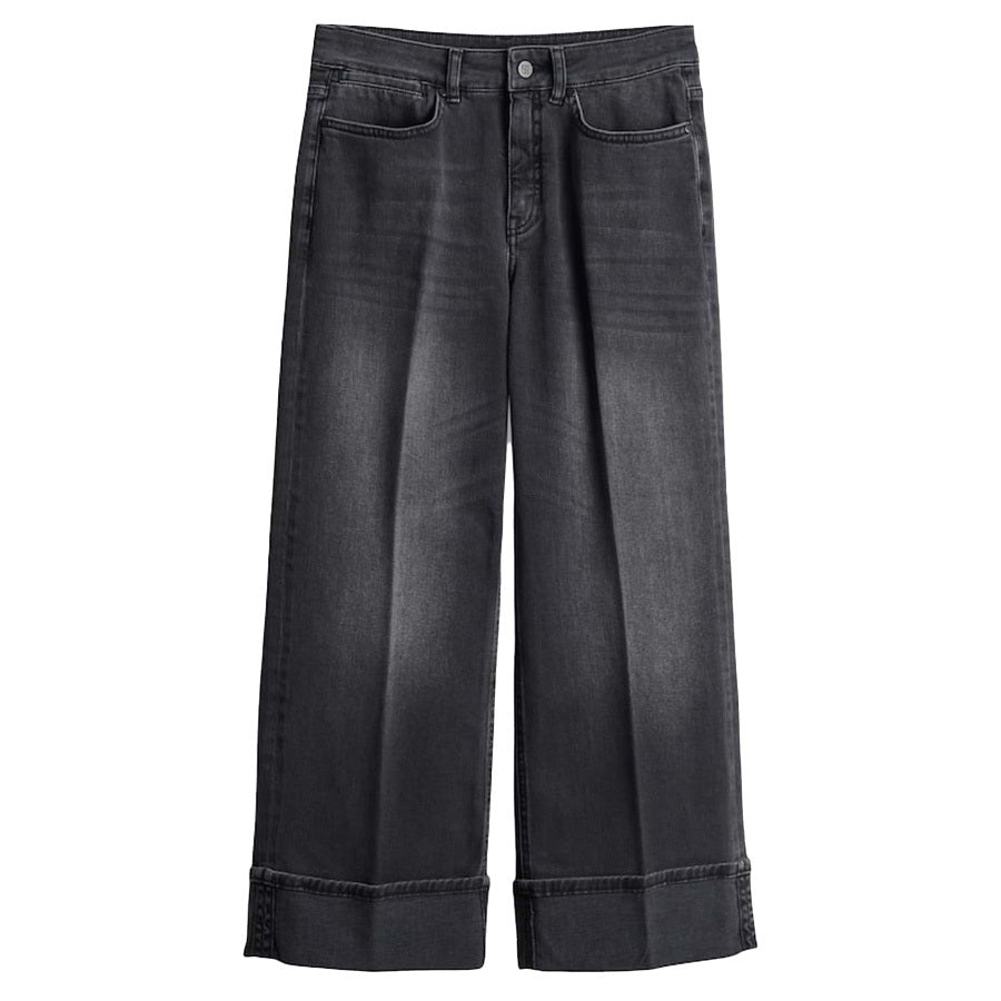 SOMEDAY JEANS CELLMA TURN UP DARK DECODED GREY