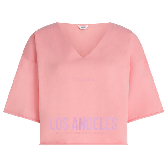 PENN&INK SWEATER LOS ANGELES WILD ROSE/FLOX