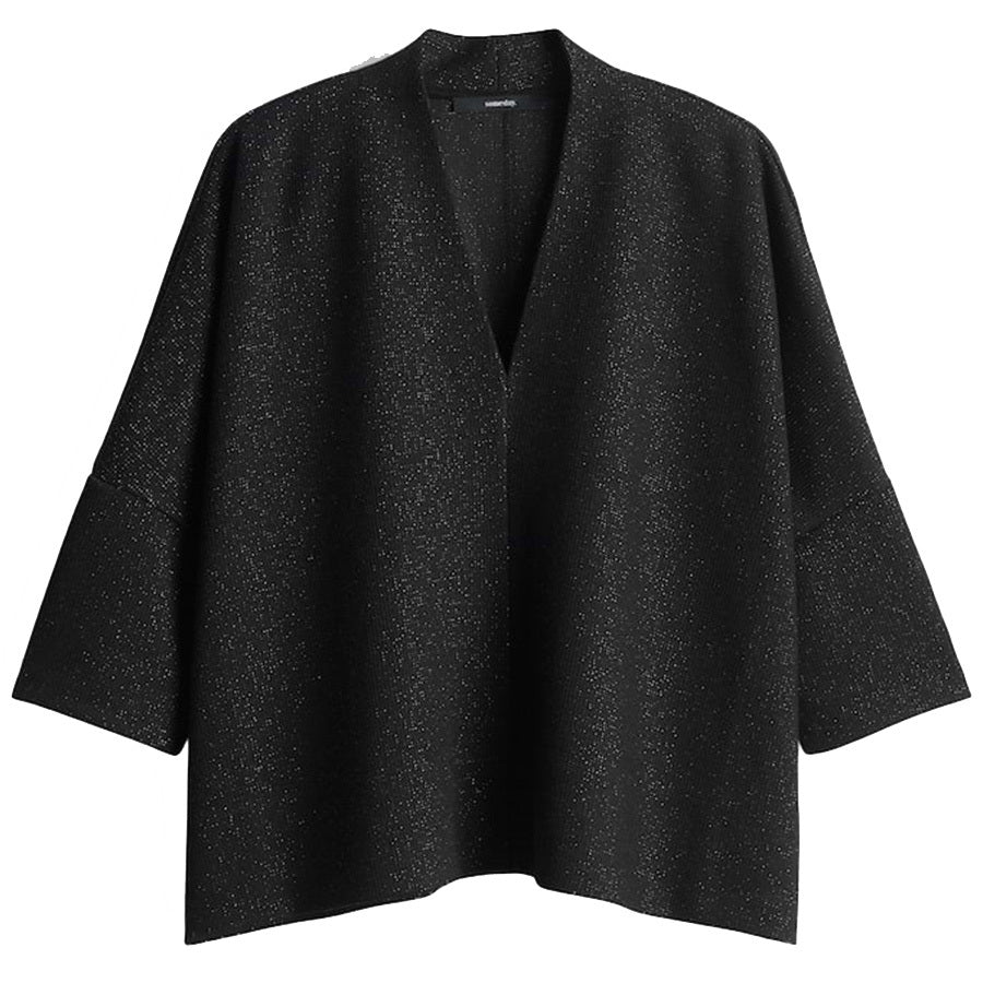 SOMEDAY SWEATSHIRT USHIMMER BLACK