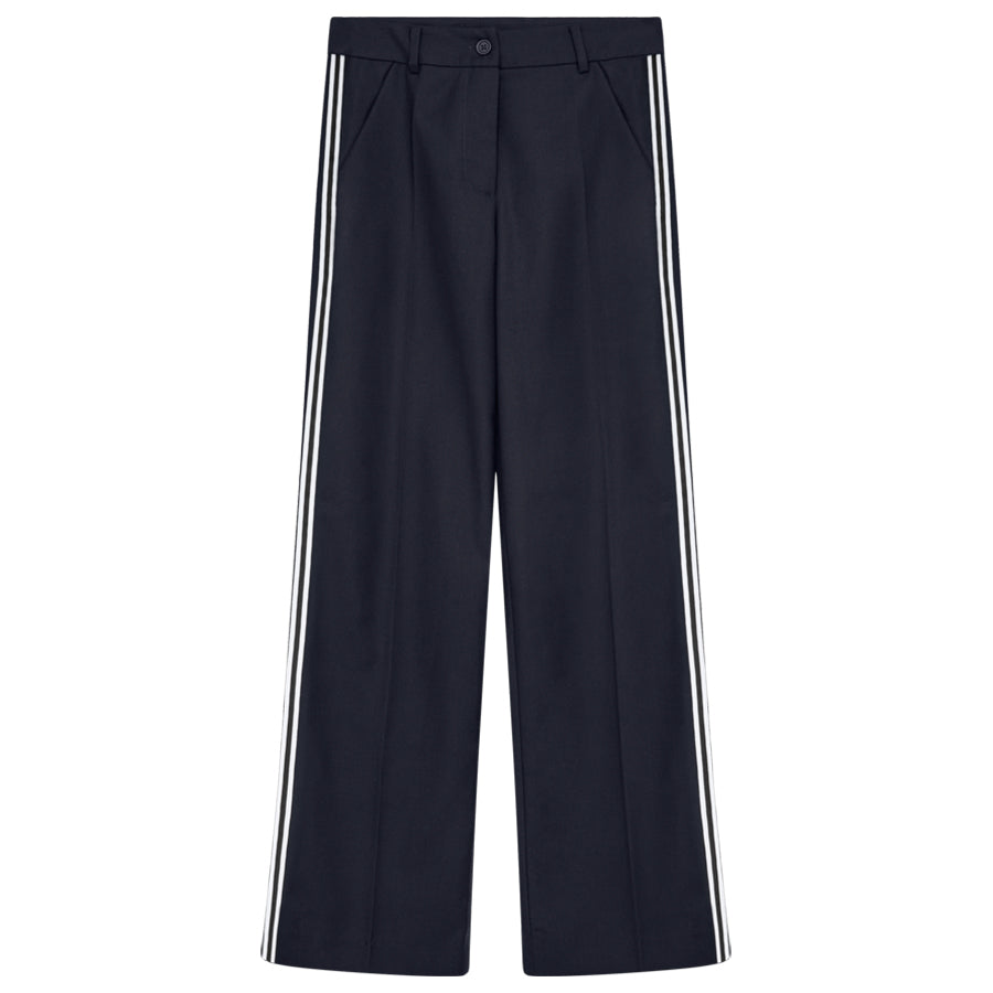 FREEQUENT BROEK LIO SALUTE/STAR OFF-WHITE